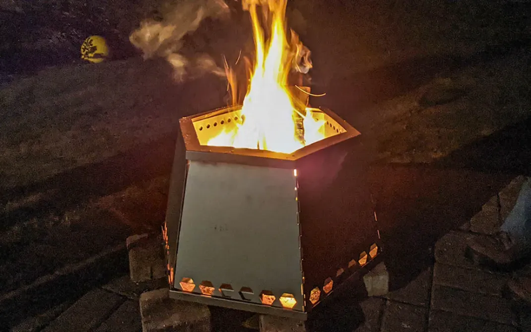 Vargo MegaHex Review: A Smokeless Fire Pit That Folds Flat