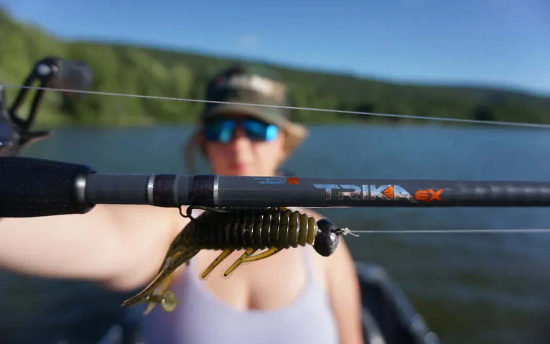 Trika 6X Collection: A Lighter, More Sensitive Carbon Weave Fishing Rod